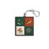 S2B Five Color Pattern Keycap Keyring Mechanical Switch Clicky Keychain Lucky Symbol Retro Black Korean Culture Charm _ Made in Korea